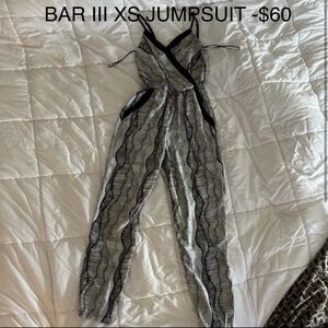 BAR III JUMPSUIT